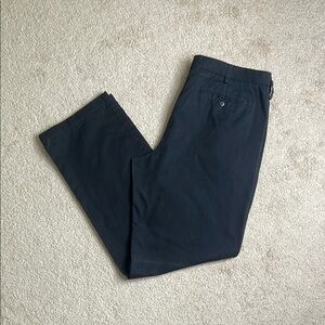 Croft & Barrow Black Classic Style Pant (Size: 38x36)